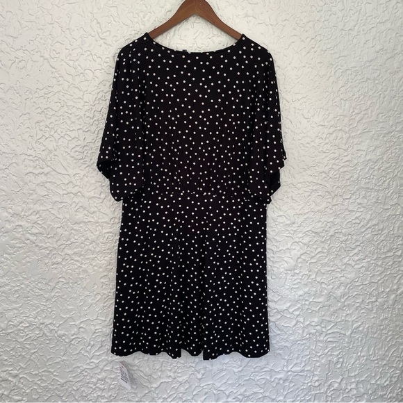 NWT ASOS Polka Dot Mini Dress Size 16 - Picture 6 of 9